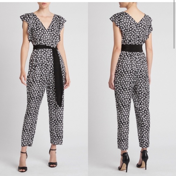 Rebecca Taylor Star Fleur Jumpsuit size 14 XL - Picture 7 of 14